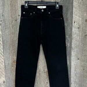 Hollister Loose Black Jeans 26W 28L
